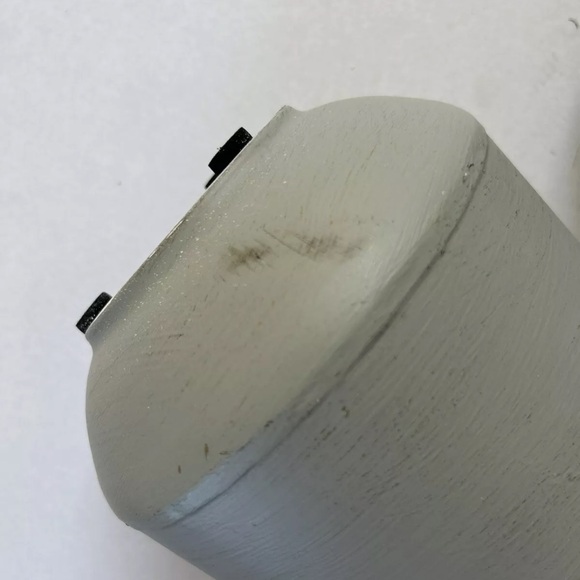 New GLITZHOME Farmhouse Modern Vase Set Of 2 16 & 18" Metal Large Contemporary - Picture 6 of 10